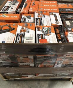 Bulk Ridgid Tool Pallets